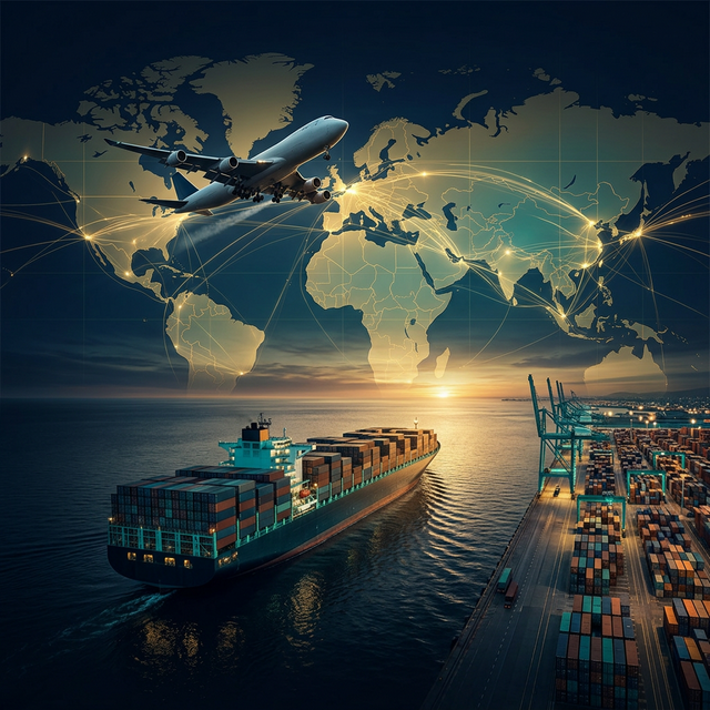 Global shipping and international trade